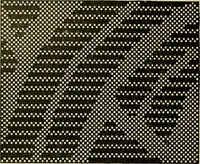 An illustration from Technology of textile design. Being a practical treatise on the construction and application of weaves for all textile fabrics, with minute reference to the latest inventions for weaving (1888)