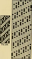 An illustration from Technology of textile design. Being a practical treatise on the construction and application of weaves for all textile fabrics, with minute reference to the latest inventions for weaving (1888)