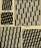 An illustration from Technology of textile design. Being a practical treatise on the construction and application of weaves for all textile fabrics, with minute reference to the latest inventions for weaving (1888)