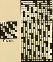 An illustration from Technology of textile design. Being a practical treatise on the construction and application of weaves for all textile fabrics, with minute reference to the latest inventions for weaving (1888)
