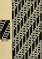 An illustration from Technology of textile design. Being a practical treatise on the construction and application of weaves for all textile fabrics, with minute reference to the latest inventions for weaving (1888)