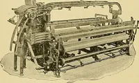 An illustration from Technology of textile design. Being a practical treatise on the construction and application of weaves for all textile fabrics, with minute reference to the latest inventions for weaving (1888)