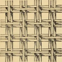 An illustration from Technology of textile design. Being a practical treatise on the construction and application of weaves for all textile fabrics, with minute reference to the latest inventions for weaving. Containing also an appendix showing the analysis and giving the calculations necessary for the manufacture of the various textile fabrics (1889)