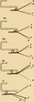 An illustration from Technology of textile design. Being a practical treatise on the construction and application of weaves for all textile fabrics, with minute reference to the latest inventions for weaving. Containing also an appendix showing the analysis and giving the calculations necessary for the manufacture of the various textile fabrics (1889)