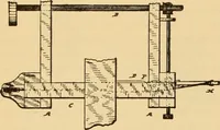 An illustration from Technology of textile design. Being a practical treatise on the construction and application of weaves for all textile fabrics, with minute reference to the latest inventions for weaving. Containing also an appendix showing the analysis and giving the calculations necessary for the manufacture of the various textile fabrics (1889)