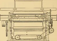 An illustration from Technology of textile design. Being a practical treatise on the construction and application of weaves for all textile fabrics, with minute reference to the latest inventions for weaving. Containing also an appendix showing the analysis and giving the calculations necessary for the manufacture of the various textile fabrics (1889)