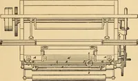 An illustration from Technology of textile design. Being a practical treatise on the construction and application of weaves for all textile fabrics, with minute reference to the latest inventions for weaving. Containing also an appendix showing the analysis and giving the calculations necessary for the manufacture of the various textile fabrics (1889)