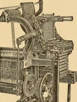 An illustration from Technology of textile design. Being a practical treatise on the construction and application of weaves for all textile fabrics, with minute reference to the latest inventions for weaving. Containing also an appendix showing the analysis and giving the calculations necessary for the manufacture of the various textile fabrics (1889)