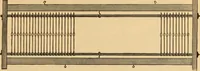 An illustration from Technology of textile design. Being a practical treatise on the construction and application of weaves for all textile fabrics, with minute reference to the latest inventions for weaving. Containing also an appendix showing the analysis and giving the calculations necessary for the manufacture of the various textile fabrics (1889)