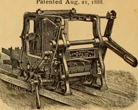 An illustration from Technology of textile design. Being a practical treatise on the construction and application of weaves for all textile fabrics, with minute reference to the latest inventions for weaving. Containing also an appendix showing the analysis and giving the calculations necessary for the manufacture of the various textile fabrics (1889)