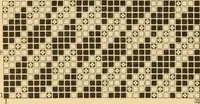 An illustration from Technology of textile design. Being a practical treatise on the construction and application of weaves for all textile fabrics, with minute reference to the latest inventions for weaving. Containing also an appendix showing the analysis and giving the calculations necessary for the manufacture of the various textile fabrics (1889)