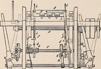 An illustration from Technology of textile design. A practical treatise on the construction and application of weaves for all textile fabrics... Containing also an appendix describing all the latest methods and improvements in designing and manufacturing (1890)