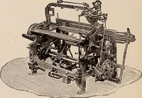 An illustration from Technology of textile design. A practical treatise on the construction and application of weaves for all textile fabrics... Containing also an appendix describing all the latest methods and improvements in designing and manufacturing (1890)