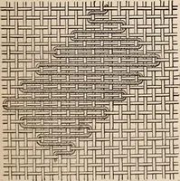 An illustration from Technology of textile design. A practical treatise on the construction and application of weaves for all textile fabrics... Containing also an appendix describing all the latest methods and improvements in designing and manufacturing (1890)
