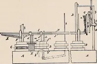 An illustration from Technology of textile design. A practical treatise on the construction and application of weaves for all textile fabrics... Containing also an appendix describing all the latest methods and improvements in designing and manufacturing (1890)