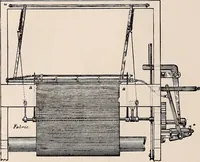 An illustration from Technology of textile design. A practical treatise on the construction and application of weaves for all textile fabrics... Containing also an appendix describing all the latest methods and improvements in designing and manufacturing (1890)