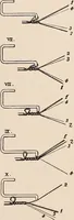 An illustration from Technology of textile design. A practical treatise on the construction and application of weaves for all textile fabrics... Containing also an appendix describing all the latest methods and improvements in designing and manufacturing (1890)