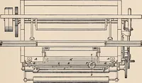 An illustration from Technology of textile design. A practical treatise on the construction and application of weaves for all textile fabrics... Containing also an appendix describing all the latest methods and improvements in designing and manufacturing (1890)