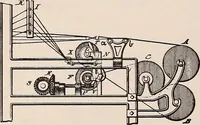 An illustration from Technology of textile design. A practical treatise on the construction and application of weaves for all textile fabrics... Containing also an appendix describing all the latest methods and improvements in designing and manufacturing (1890)