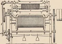 An illustration from Technology of textile design. A practical treatise on the construction and application of weaves for all textile fabrics... Containing also an appendix describing all the latest methods and improvements in designing and manufacturing (1890)