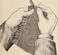 An illustration from Technology of textile design. A practical treatise on the construction and application of weaves for all textile fabrics... Containing also an appendix describing all the latest methods and improvements in designing and manufacturing (1890)
