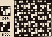 An illustration from Technology of textile design. A practical treatise on the construction and application of weaves for all textile fabrics... Containing also an appendix describing all the latest methods and improvements in designing and manufacturing (1890)