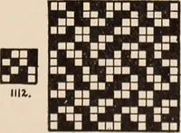 An illustration from Technology of textile design. A practical treatise on the construction and application of weaves for all textile fabrics... Containing also an appendix describing all the latest methods and improvements in designing and manufacturing (1890)