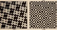 An illustration from Technology of textile design. A practical treatise on the construction and application of weaves for all textile fabrics... Containing also an appendix describing all the latest methods and improvements in designing and manufacturing (1890)