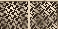 An illustration from Technology of textile design. A practical treatise on the construction and application of weaves for all textile fabrics... Containing also an appendix describing all the latest methods and improvements in designing and manufacturing (1890)