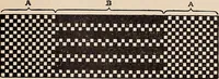 An illustration from Technology of textile design. A practical treatise on the construction and application of weaves for all textile fabrics... Containing also an appendix describing all the latest methods and improvements in designing and manufacturing (1890)
