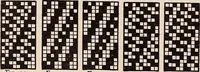 An illustration from Technology of textile design. A practical treatise on the construction and application of weaves for all textile fabrics... Containing also an appendix describing all the latest methods and improvements in designing and manufacturing (1890)