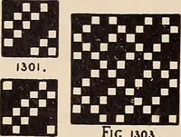 An illustration from Technology of textile design. A practical treatise on the construction and application of weaves for all textile fabrics... Containing also an appendix describing all the latest methods and improvements in designing and manufacturing (1890)