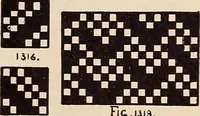 An illustration from Technology of textile design. A practical treatise on the construction and application of weaves for all textile fabrics... Containing also an appendix describing all the latest methods and improvements in designing and manufacturing (1890)