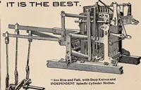 An illustration from Technology of textile design. A practical treatise on the construction and application of weaves for all textile fabrics... Containing also an appendix describing all the latest methods and improvements in designing and manufacturing (1890)