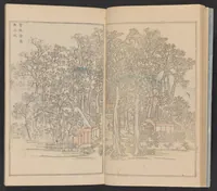 An illustration from Teito gakei ichiran (1809)