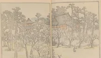 An illustration from Teito gakei ichiran (1809)