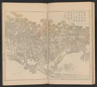 An illustration from Teito gakei ichiran (1809)