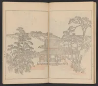 An illustration from Teito gakei ichiran (1809)