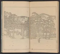 An illustration from Teito gakei ichiran (1809)