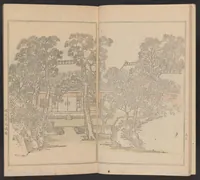An illustration from Teito gakei ichiran (1809)