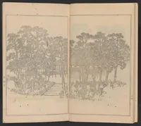 An illustration from Teito gakei ichiran (1809)