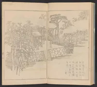 An illustration from Teito gakei ichiran (1809)
