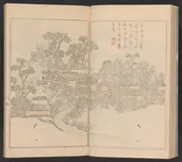 An illustration from Teito gakei ichiran (1809)