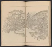 An illustration from Teito gakei ichiran (1809)