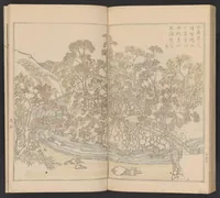 An illustration from Teito gakei ichiran (1809)