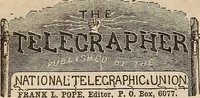 Picture 33 of 82 from The Telegrapher [microform] (1864), leaf 167
