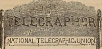 An illustration from The Telegrapher [microform] (1864)