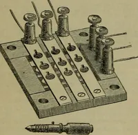 An illustration from The Telegrapher [microform] (1864)