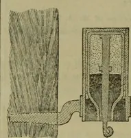 An illustration from The Telegrapher [microform] (1864)