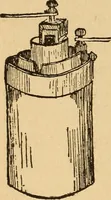 An illustration from Telegraphy and how to learn it; with brief chapters on elementary science, embracing various kinds of electricity, electrical measurements, thermo-frictional electricty, batteries, magnets and magnetism (1901)
